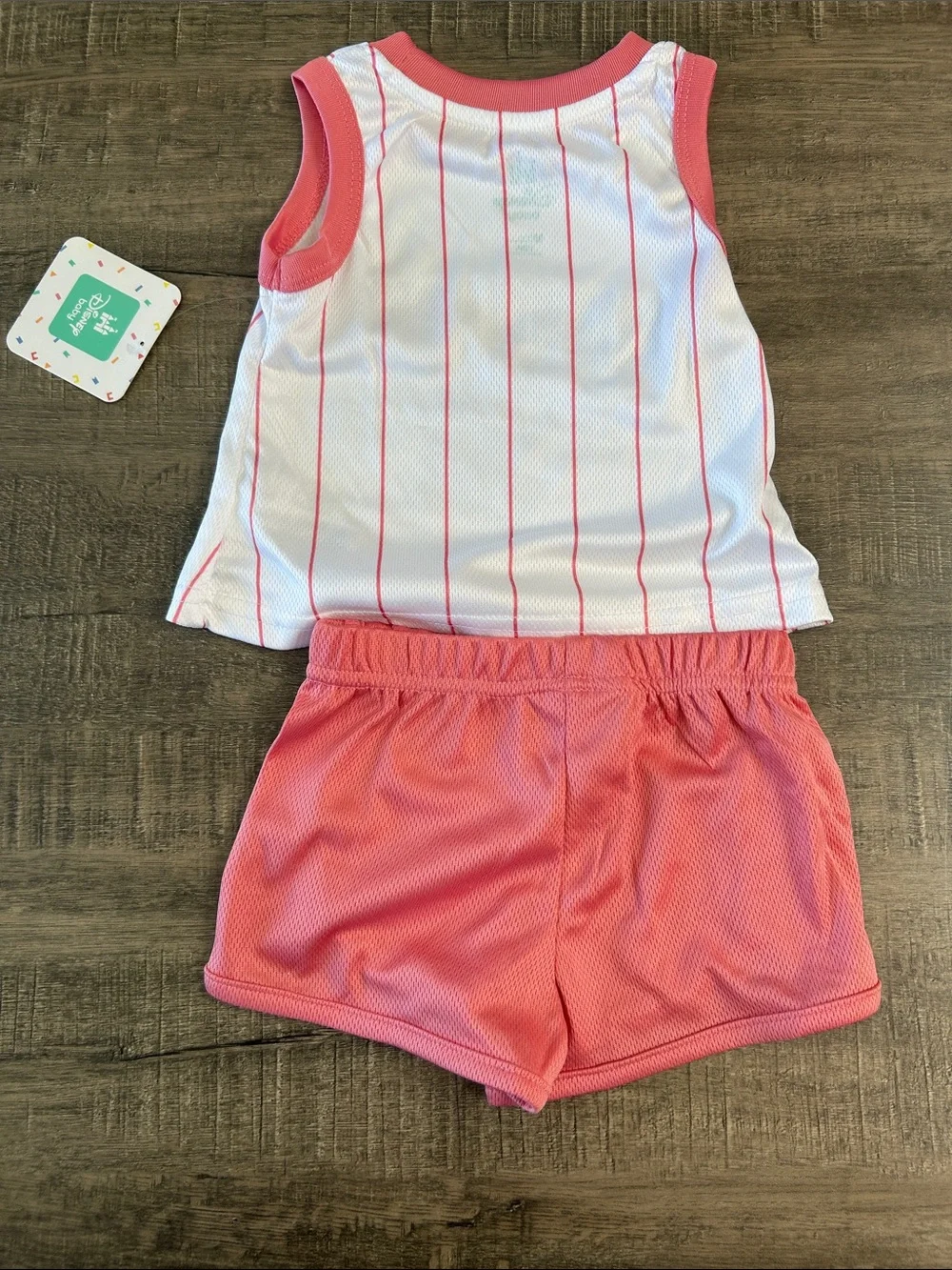 Disney Minnie & Daisy Pink and White Sporty Matching Set